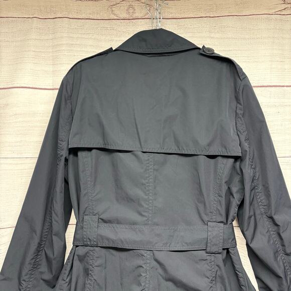 The limited navy blue trench coat jacket size L - Picture 9 of 13